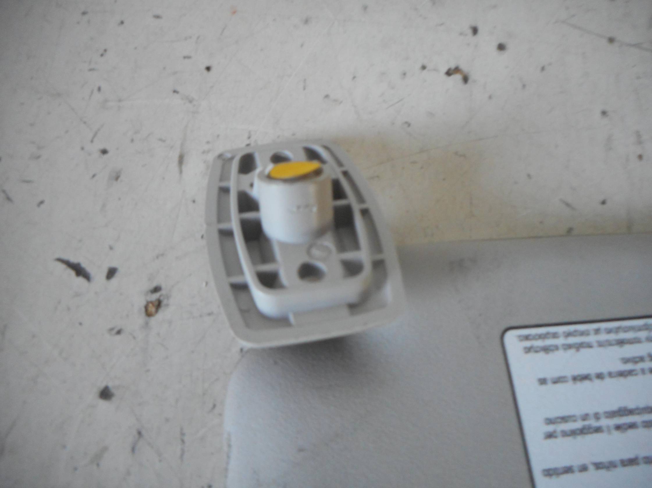 Aletta parasole parabrezza dx.